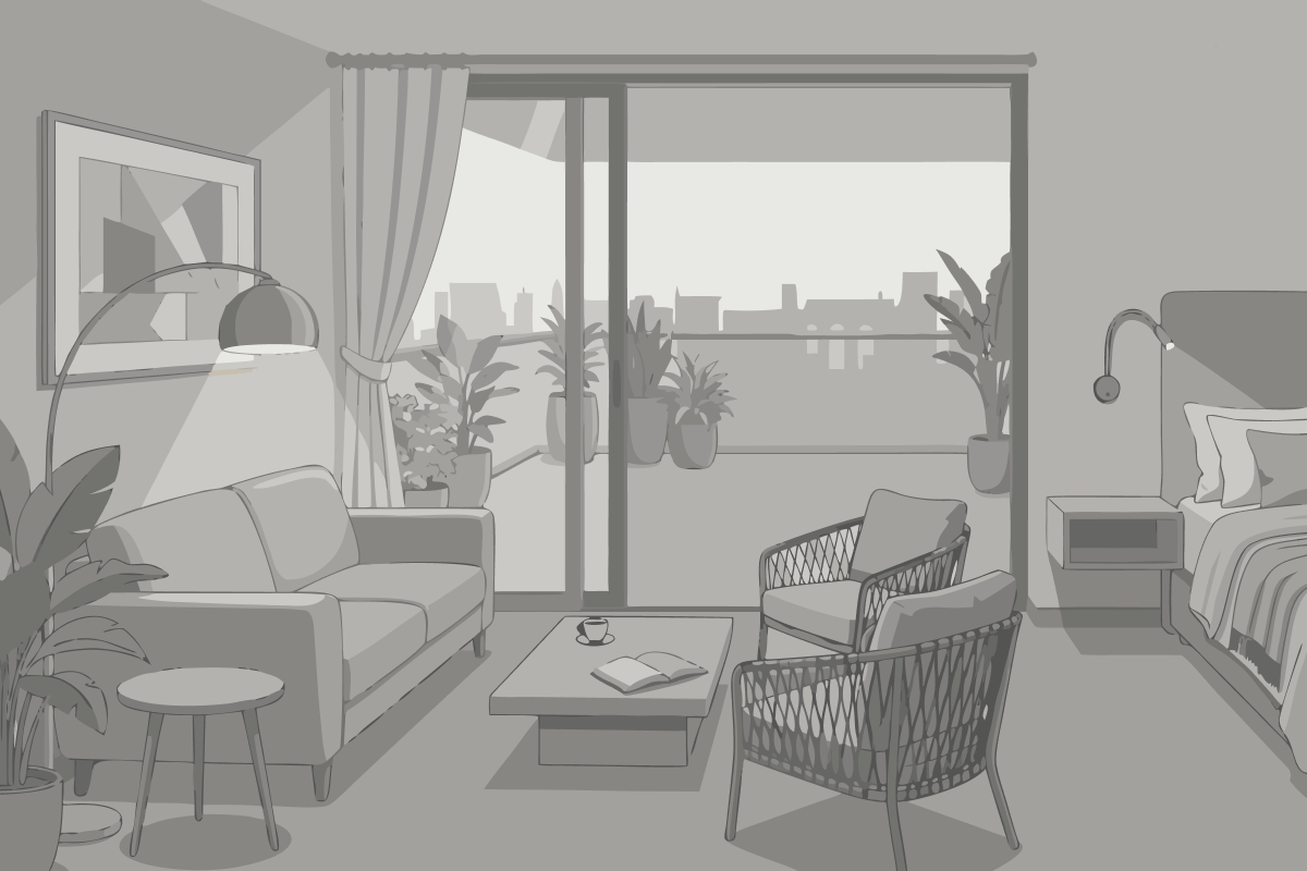 Habitación Doble con vistas al mar